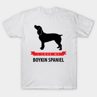 I Love My Boykin Spaniel T-Shirt